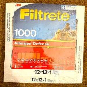 3M 12x12x1 filter 1000